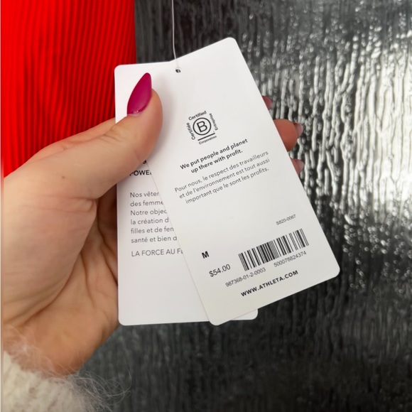 athleta horizon scoop neck ribbed tank - Picture 5 of 7